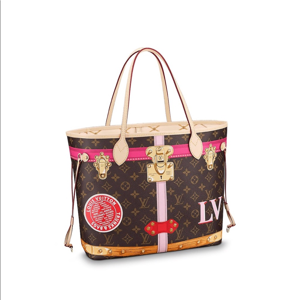 NWT ❤️❤️LV Trunks Neverfull MM❤️❤️